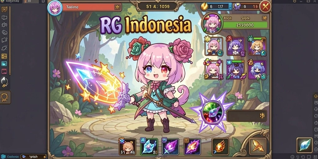 Momen seru saat mengikuti event dalam permainan.