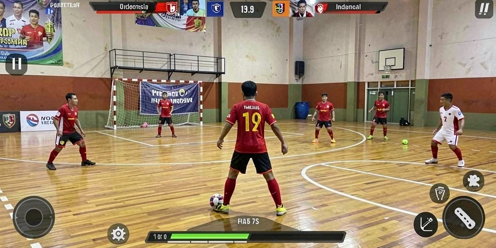 Grafis yang memukau dari salah satu permainan di MAXSERU.