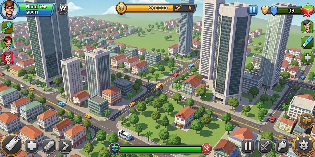 Tangkapan layar memperlihatkan grafik menawan dari game.