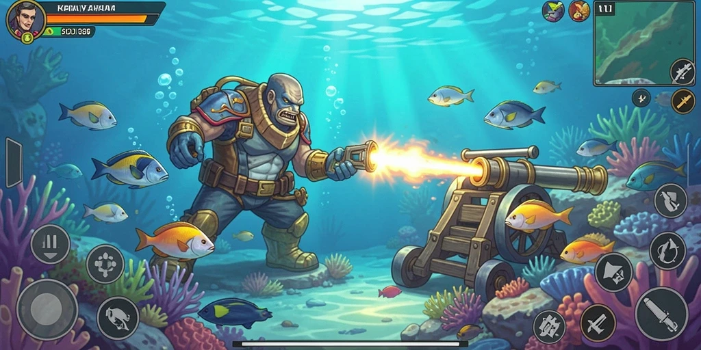 Momen seru dalam mode multiplayer.