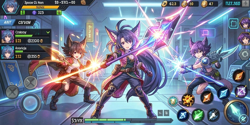 Mode multiplayer yang seru dan kompetitif.