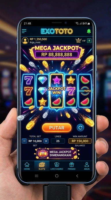 exototo — layar beranda