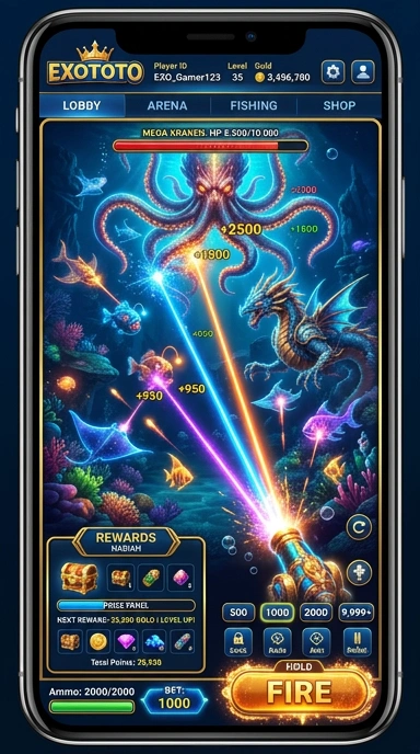 exototo — menu pengaturan